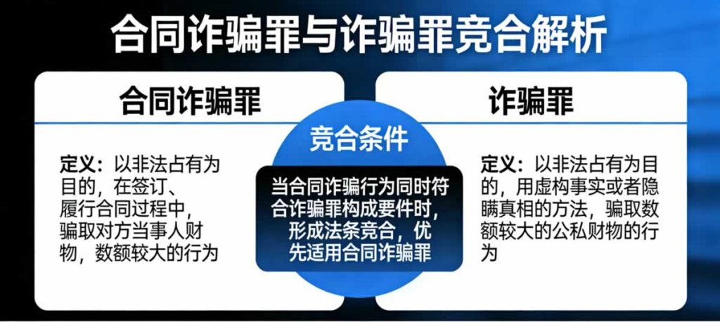 诈骗罪与合同诈骗罪的法条竞合
