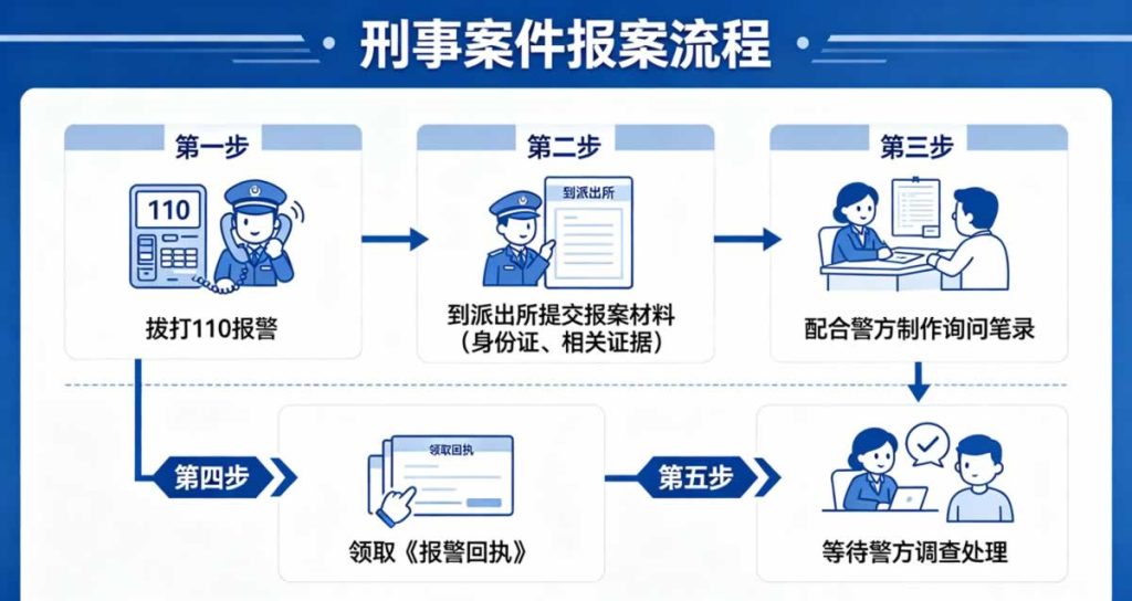 刑事报案流程